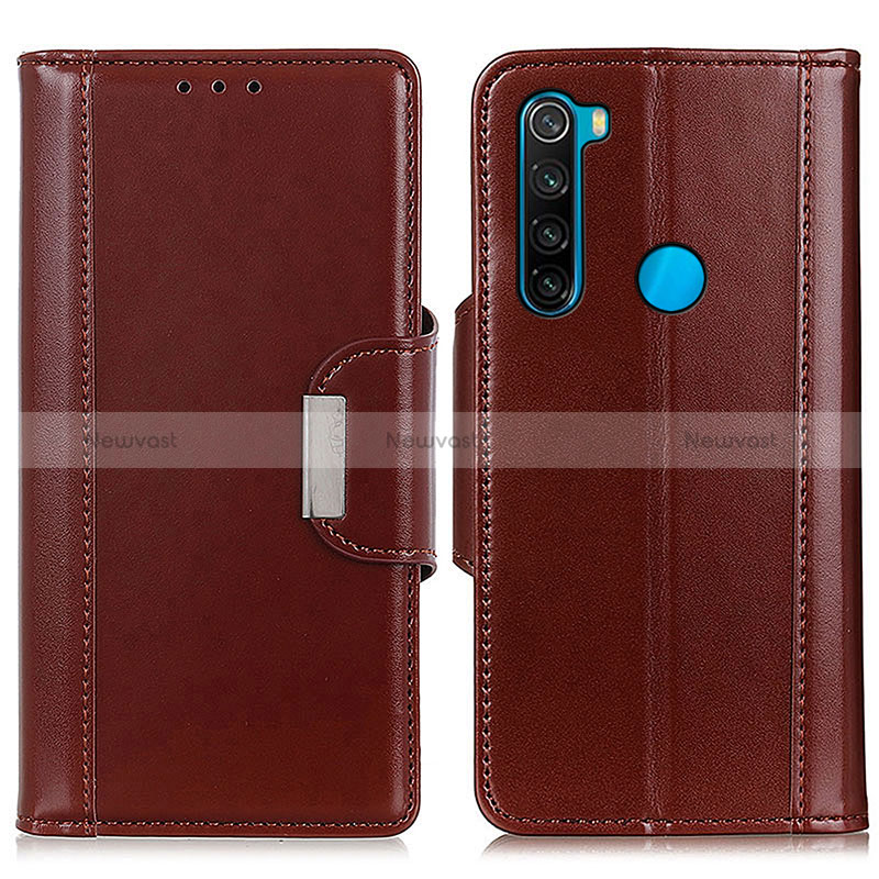 Leather Case Stands Flip Cover Holder M13L for Xiaomi Redmi Note 8 (2021)