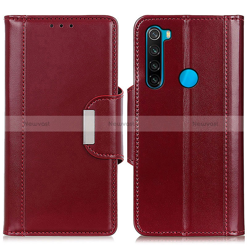 Leather Case Stands Flip Cover Holder M13L for Xiaomi Redmi Note 8 (2021)