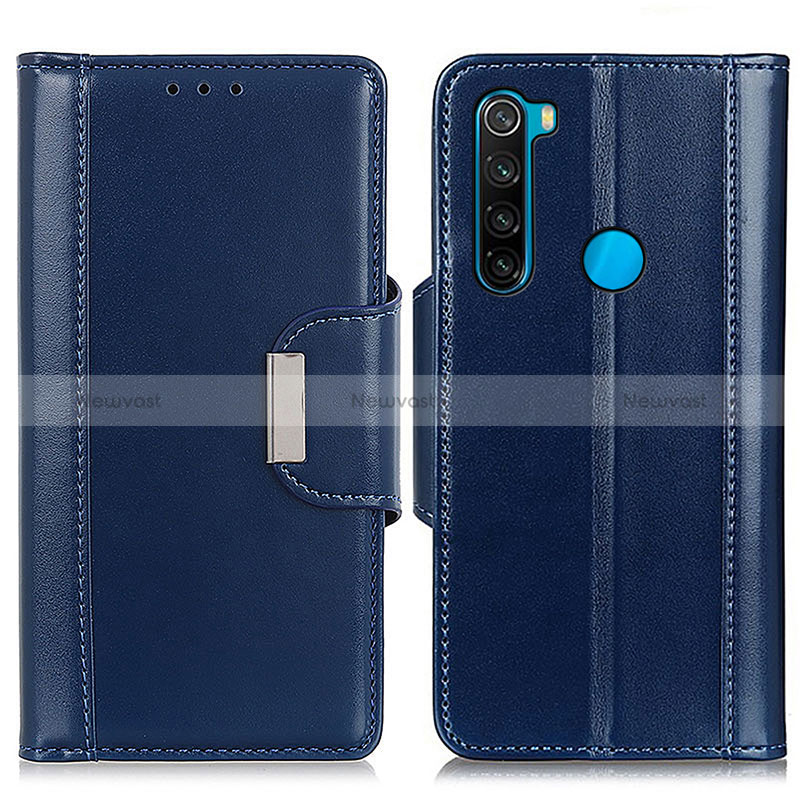 Leather Case Stands Flip Cover Holder M13L for Xiaomi Redmi Note 8 (2021)