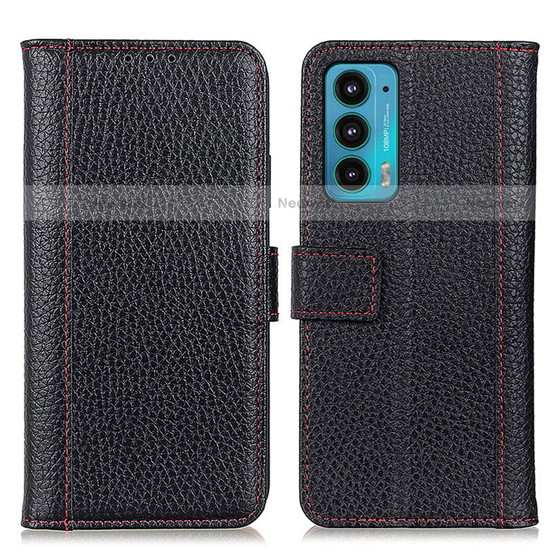 Leather Case Stands Flip Cover Holder M14L for Motorola Moto Edge 20 5G