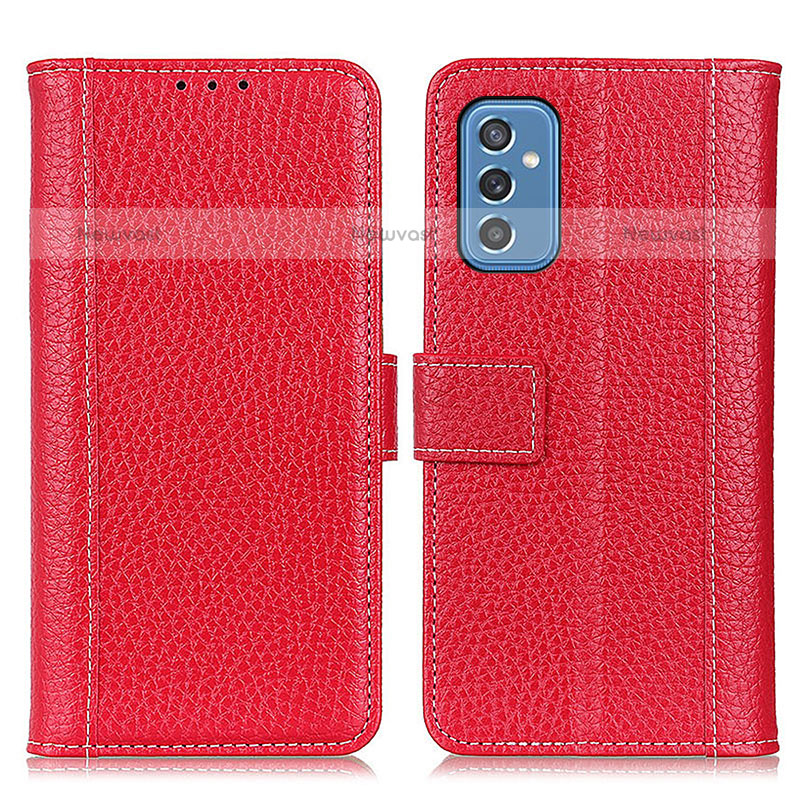 Leather Case Stands Flip Cover Holder M14L for Samsung Galaxy M52 5G