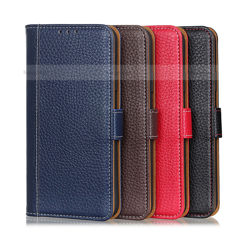 Leather Case Stands Flip Cover Holder M14L for Samsung Galaxy S22 5G