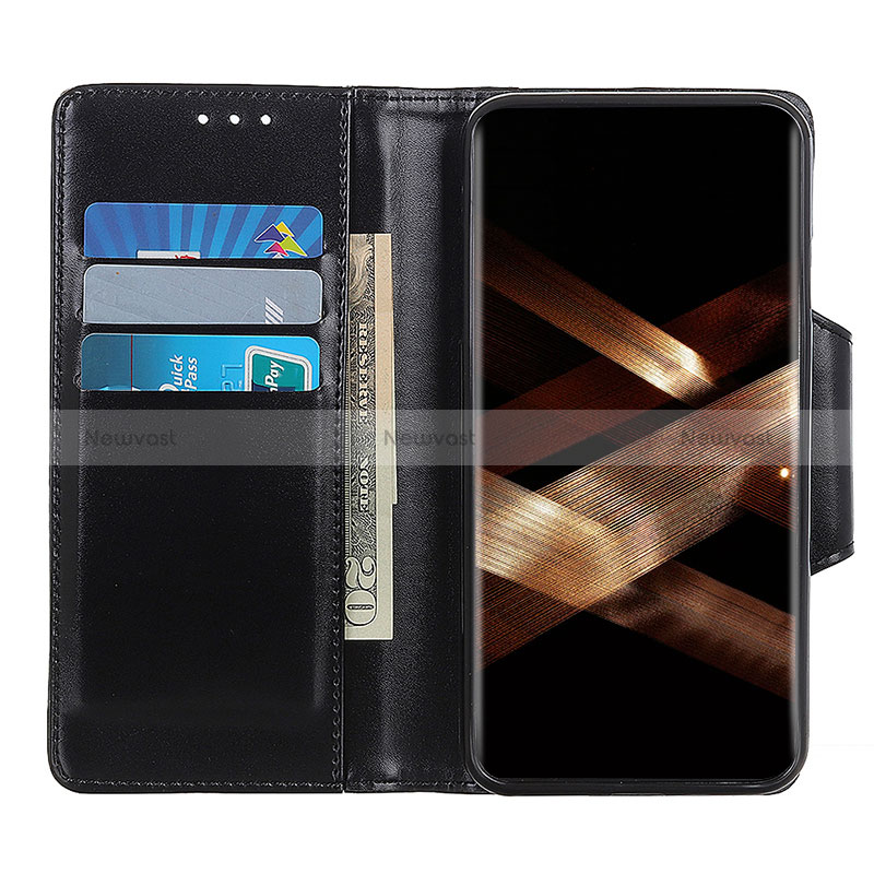 Leather Case Stands Flip Cover Holder M14L for Samsung Galaxy S24 Ultra 5G