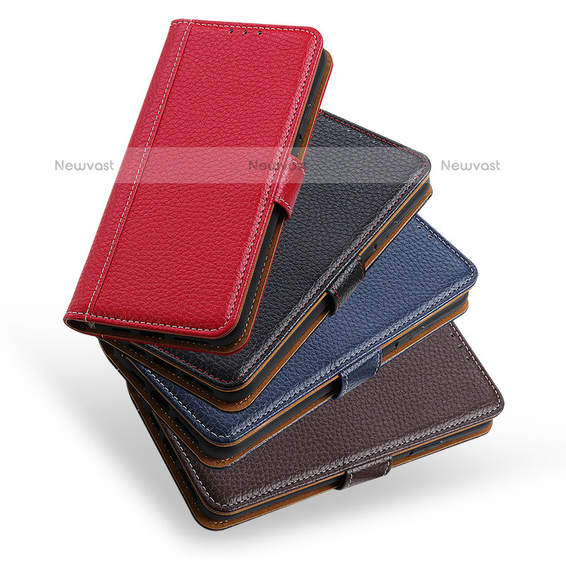 Leather Case Stands Flip Cover Holder M14L for Samsung Galaxy XCover 5 SM-G525F