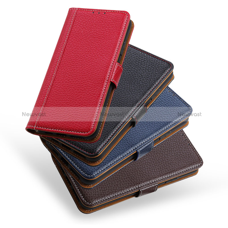 Leather Case Stands Flip Cover Holder M14L for Xiaomi Poco M5S