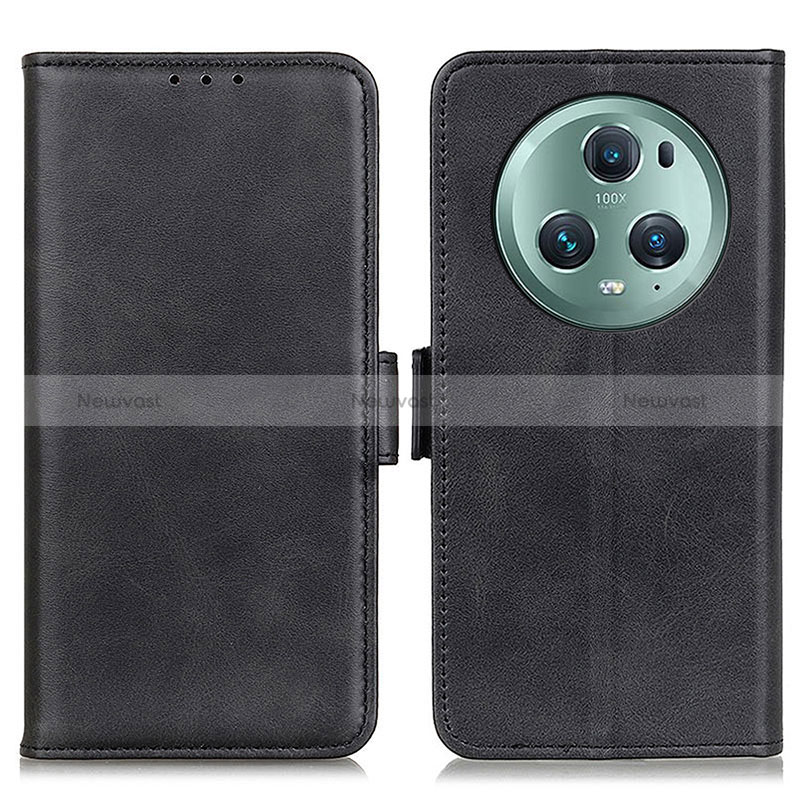 Leather Case Stands Flip Cover Holder M15L for Huawei Honor Magic5 Pro 5G