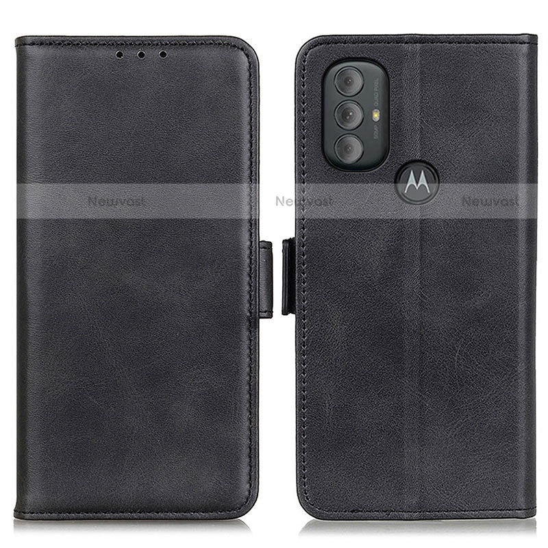 Leather Case Stands Flip Cover Holder M15L for Motorola Moto G Power (2022)