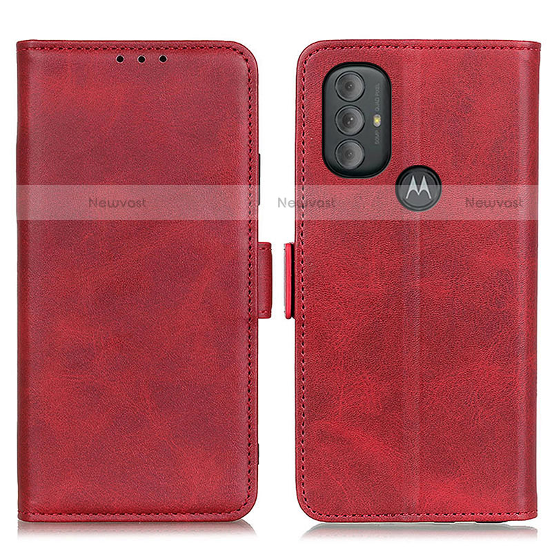 Leather Case Stands Flip Cover Holder M15L for Motorola Moto G Power (2022)