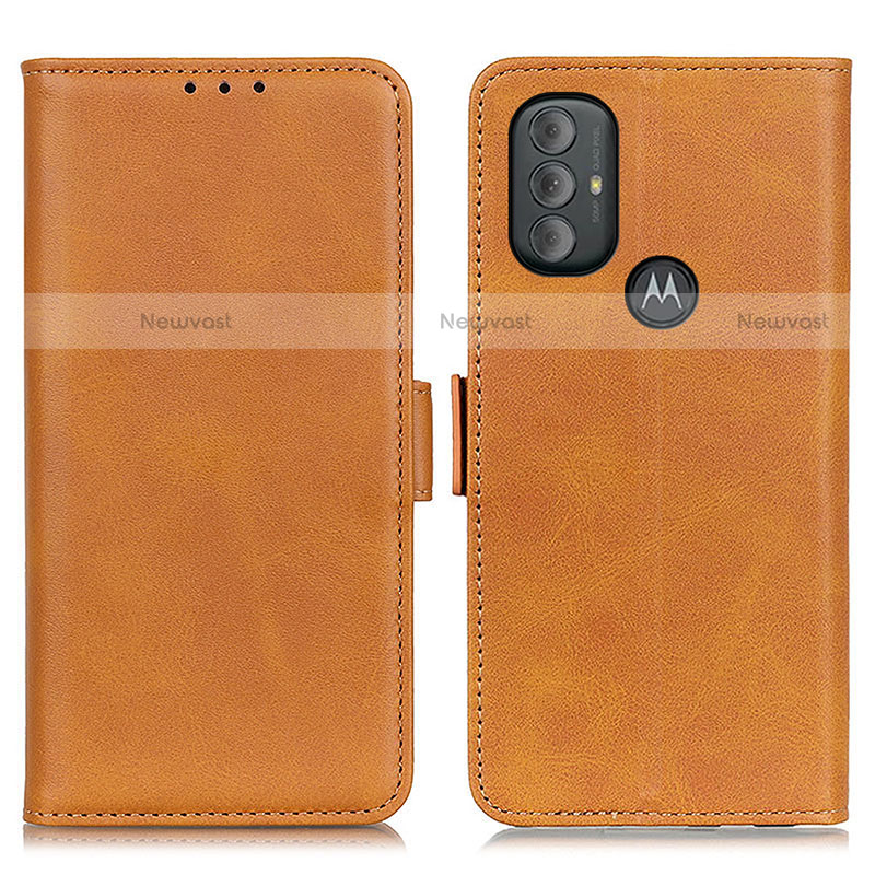 Leather Case Stands Flip Cover Holder M15L for Motorola Moto G Power (2022)