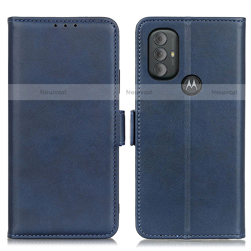 Leather Case Stands Flip Cover Holder M15L for Motorola Moto G Power (2022)