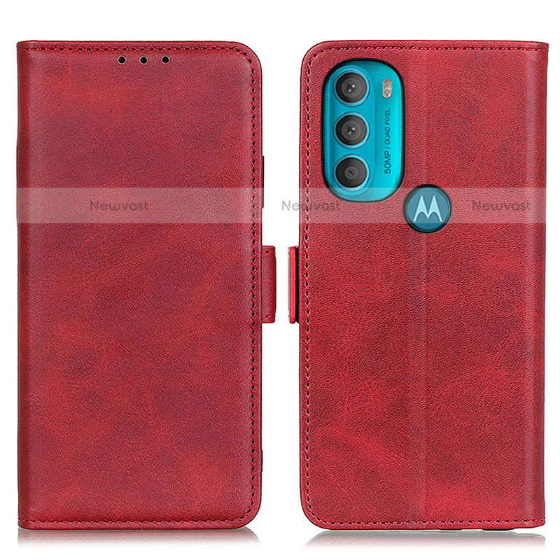 Leather Case Stands Flip Cover Holder M15L for Motorola Moto G71 5G