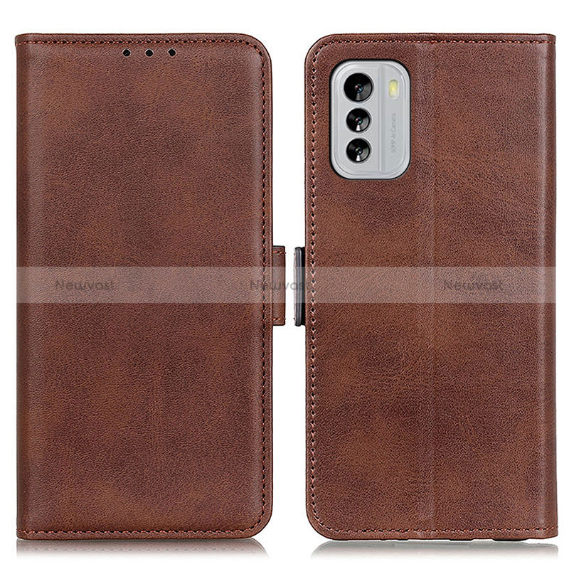 Leather Case Stands Flip Cover Holder M15L for Nokia G60 5G