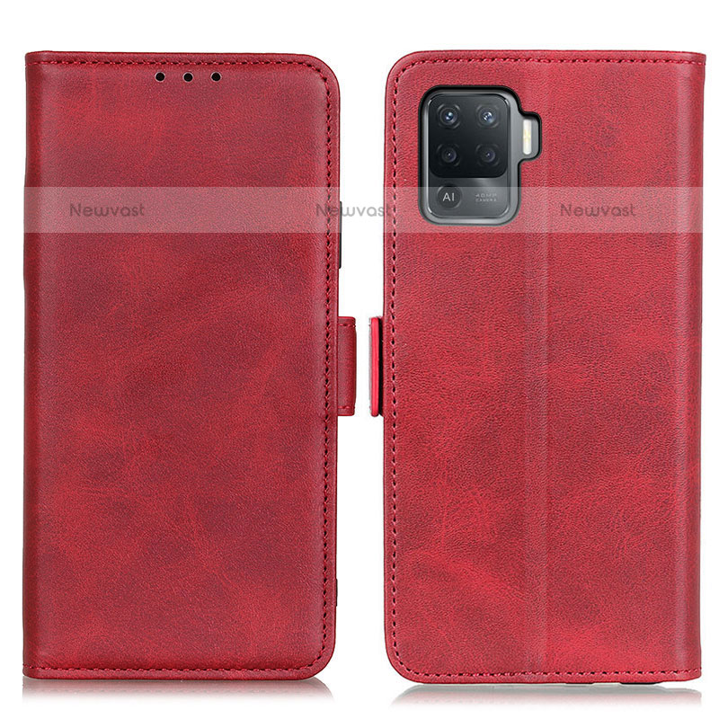 Leather Case Stands Flip Cover Holder M15L for Oppo A94 4G