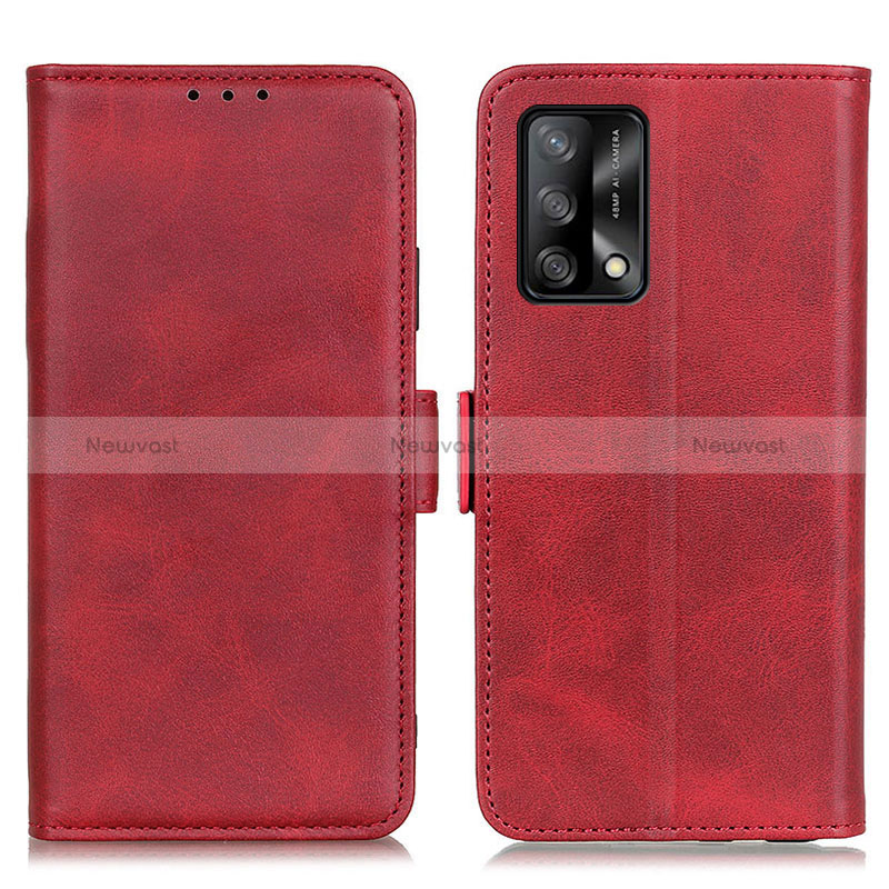 Leather Case Stands Flip Cover Holder M15L for Oppo A95 4G