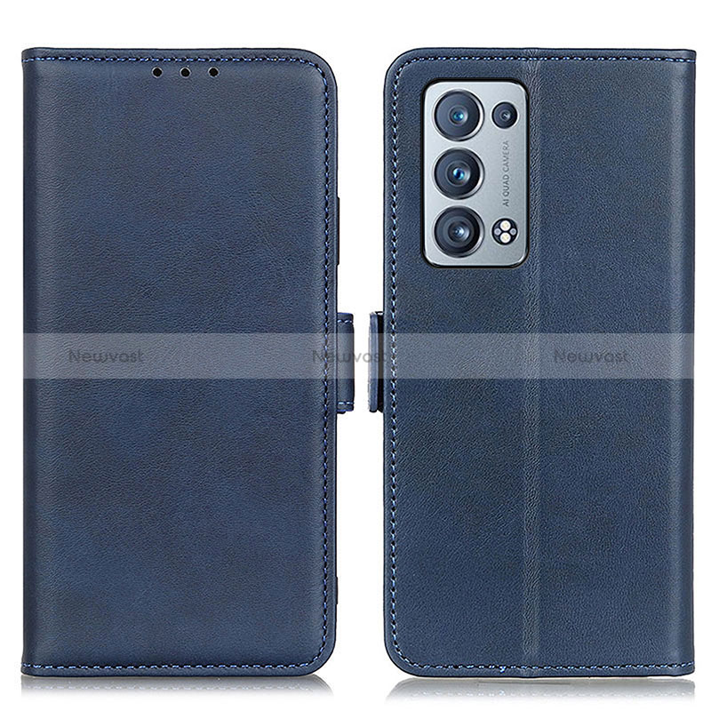 Leather Case Stands Flip Cover Holder M15L for Oppo Reno6 Pro 5G