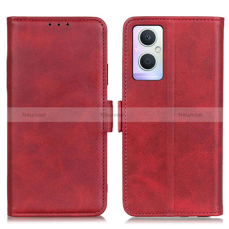 Leather Case Stands Flip Cover Holder M15L for Oppo Reno7 Lite 5G