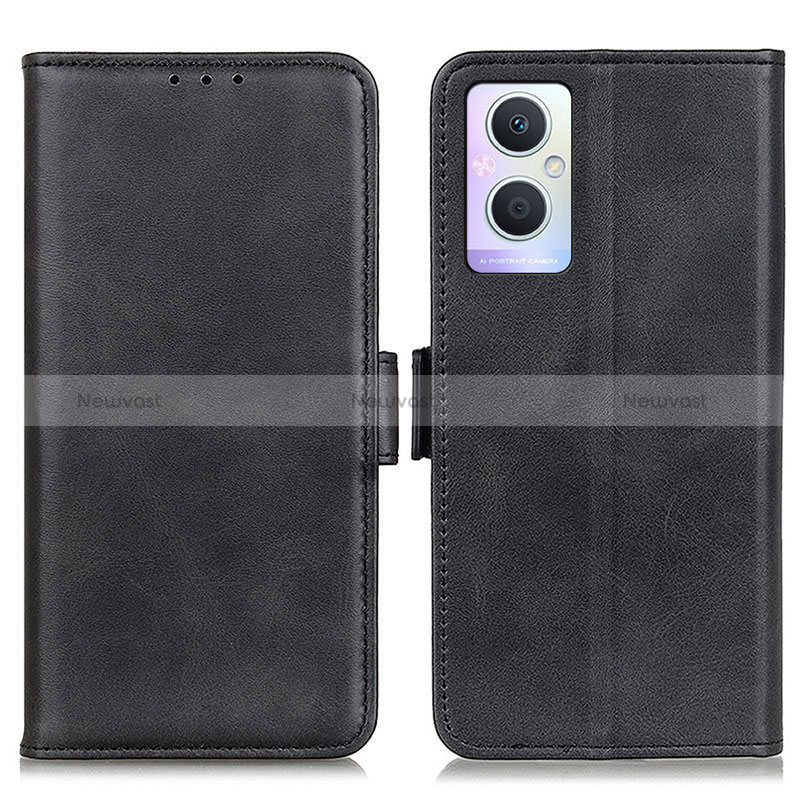 Leather Case Stands Flip Cover Holder M15L for Oppo Reno8 Lite 5G