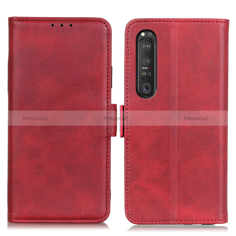 Leather Case Stands Flip Cover Holder M15L for Sony Xperia 1 III