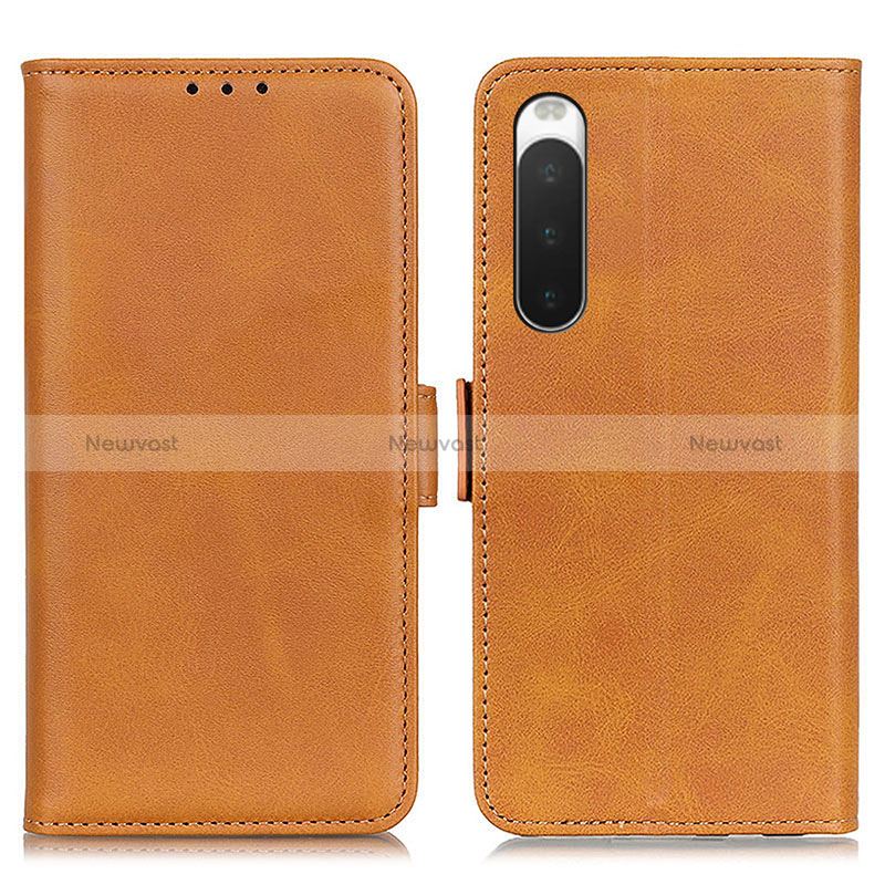 Leather Case Stands Flip Cover Holder M15L for Sony Xperia 10 IV