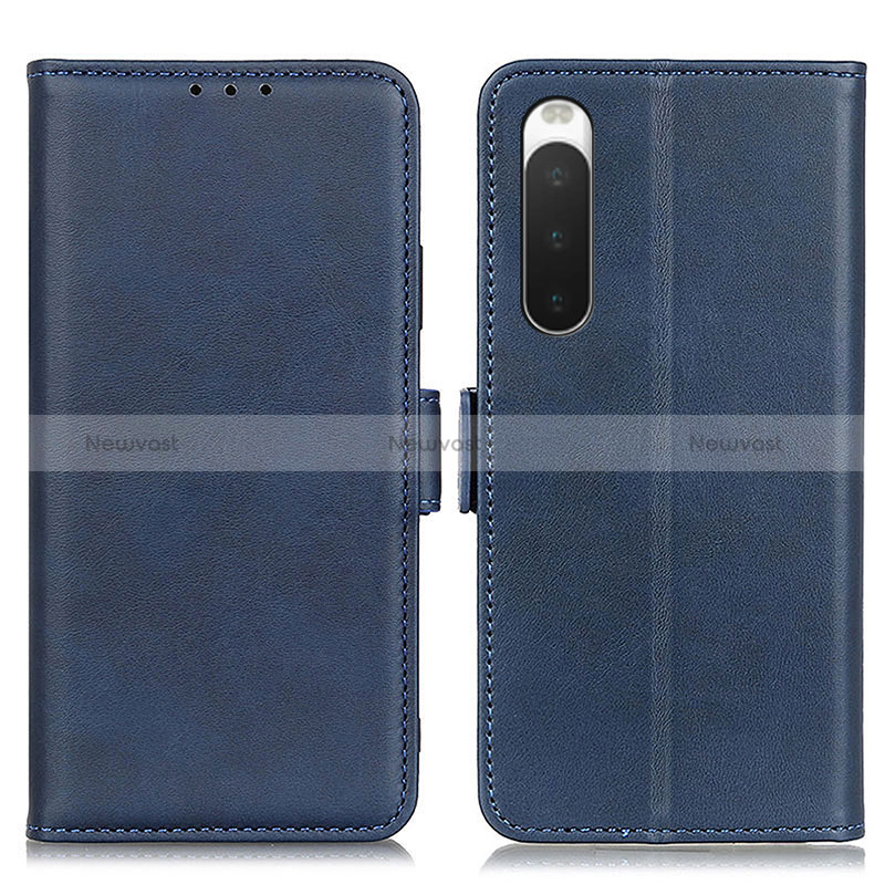 Leather Case Stands Flip Cover Holder M15L for Sony Xperia 10 IV