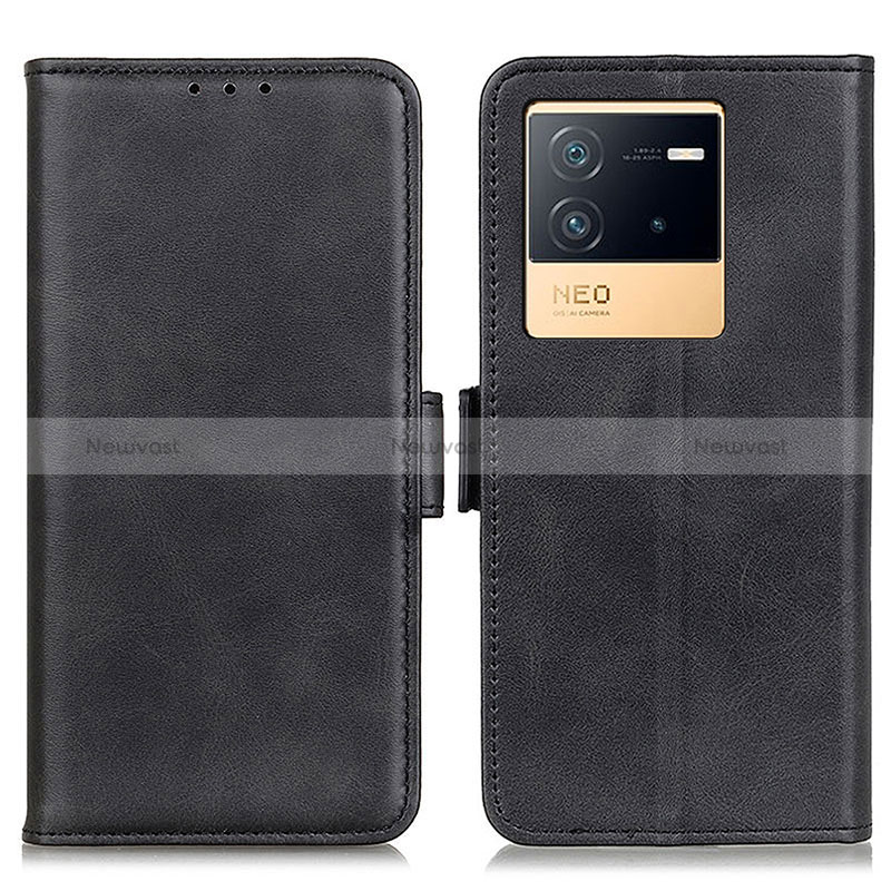 Leather Case Stands Flip Cover Holder M15L for Vivo iQOO Neo6 5G