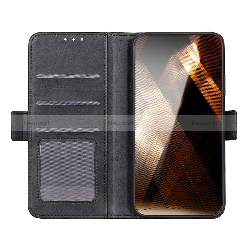 Leather Case Stands Flip Cover Holder M15L for Vivo iQOO Neo6 5G