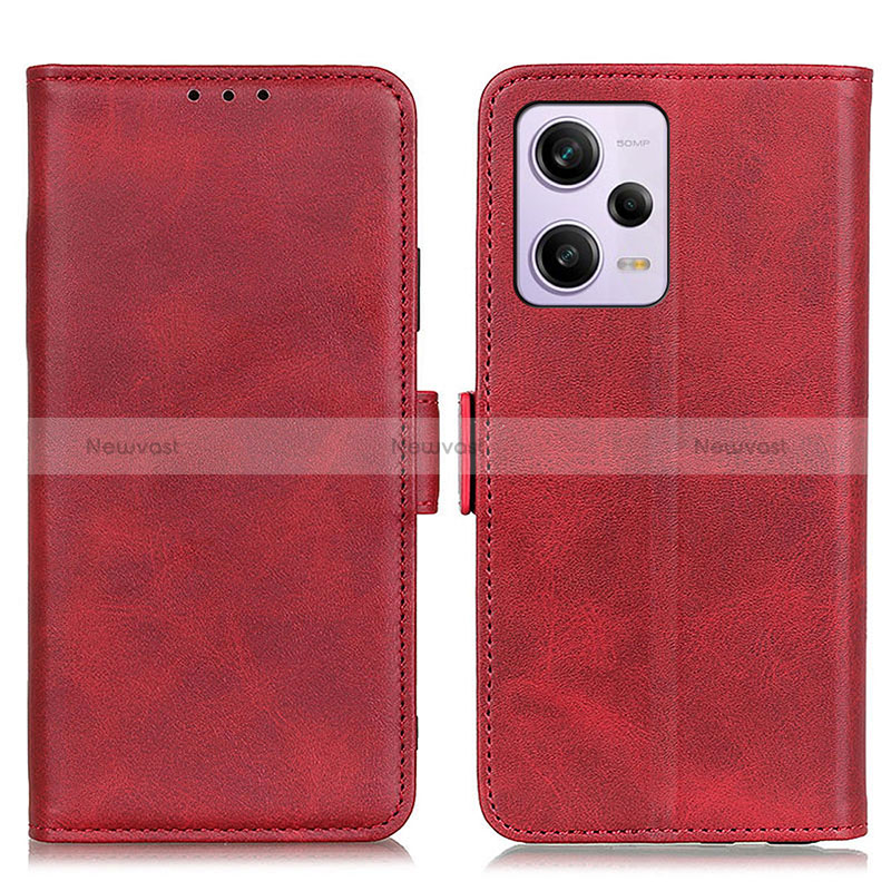 Leather Case Stands Flip Cover Holder M15L for Xiaomi Redmi Note 12 Pro 5G