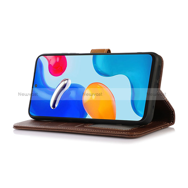 Leather Case Stands Flip Cover Holder M16L for Sony Xperia 5 IV