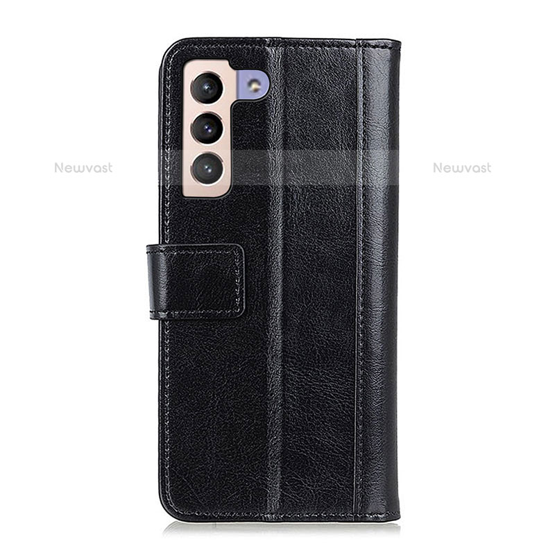 Leather Case Stands Flip Cover Holder M19L for Samsung Galaxy S21 FE 5G