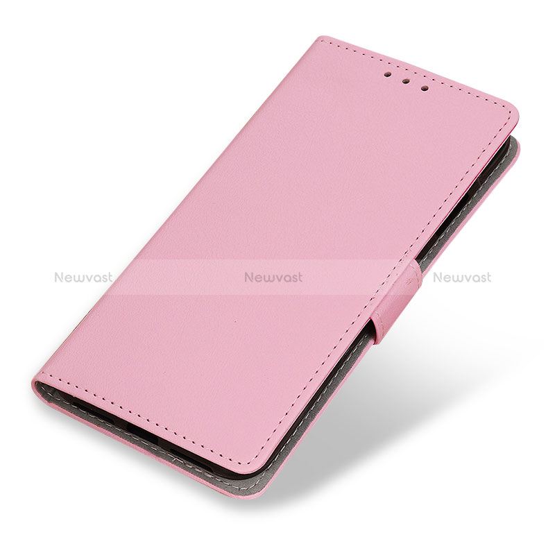 Leather Case Stands Flip Cover Holder M21L for Samsung Galaxy S22 Plus 5G Pink