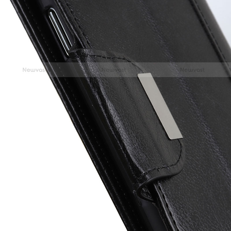 Leather Case Stands Flip Cover Holder M22L for Samsung Galaxy S21 Ultra 5G