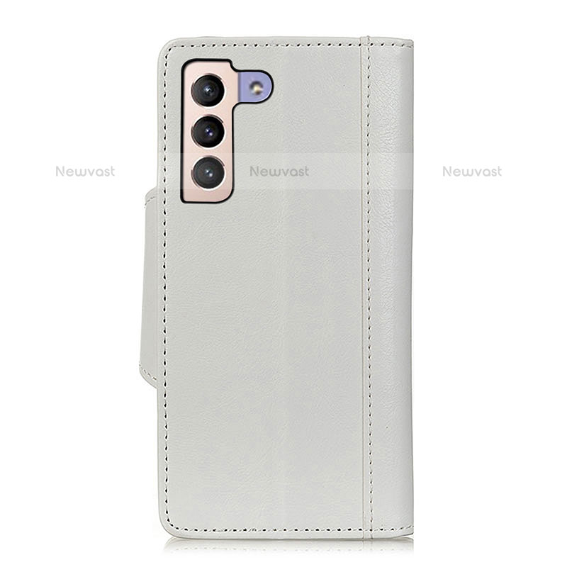 Leather Case Stands Flip Cover Holder M22L for Samsung Galaxy S22 5G