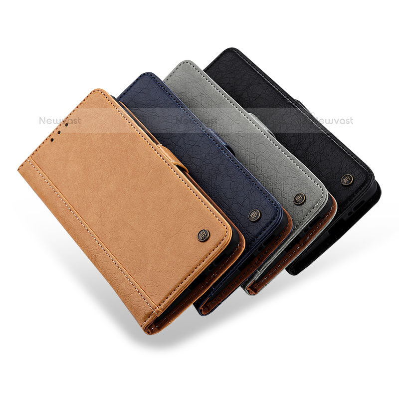 Leather Case Stands Flip Cover Holder M24L for Samsung Galaxy S21 5G