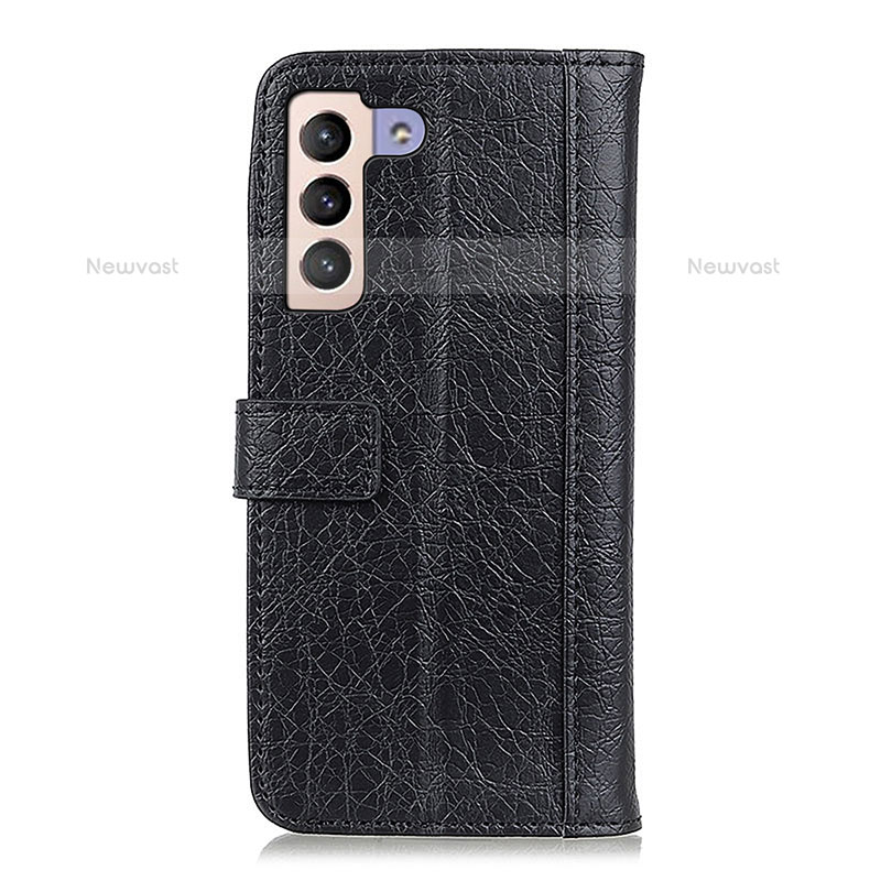 Leather Case Stands Flip Cover Holder M24L for Samsung Galaxy S23 Plus 5G