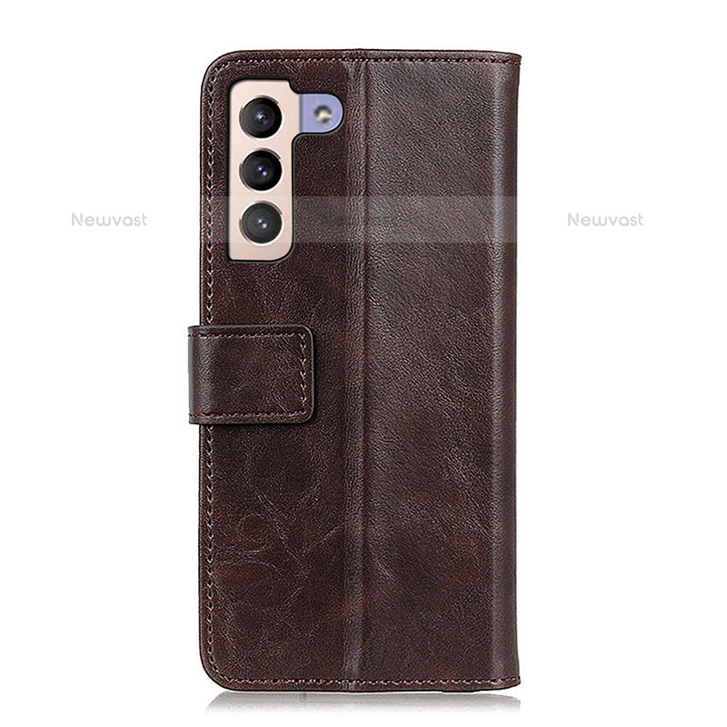 Leather Case Stands Flip Cover Holder M25L for Samsung Galaxy S21 Plus 5G