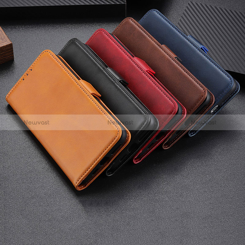 Leather Case Stands Flip Cover Holder ML15 for Samsung Galaxy A23 4G