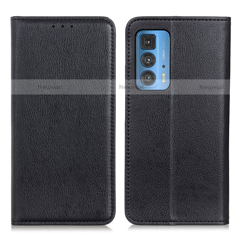 Leather Case Stands Flip Cover Holder N01P for Motorola Moto Edge 20 Pro 5G