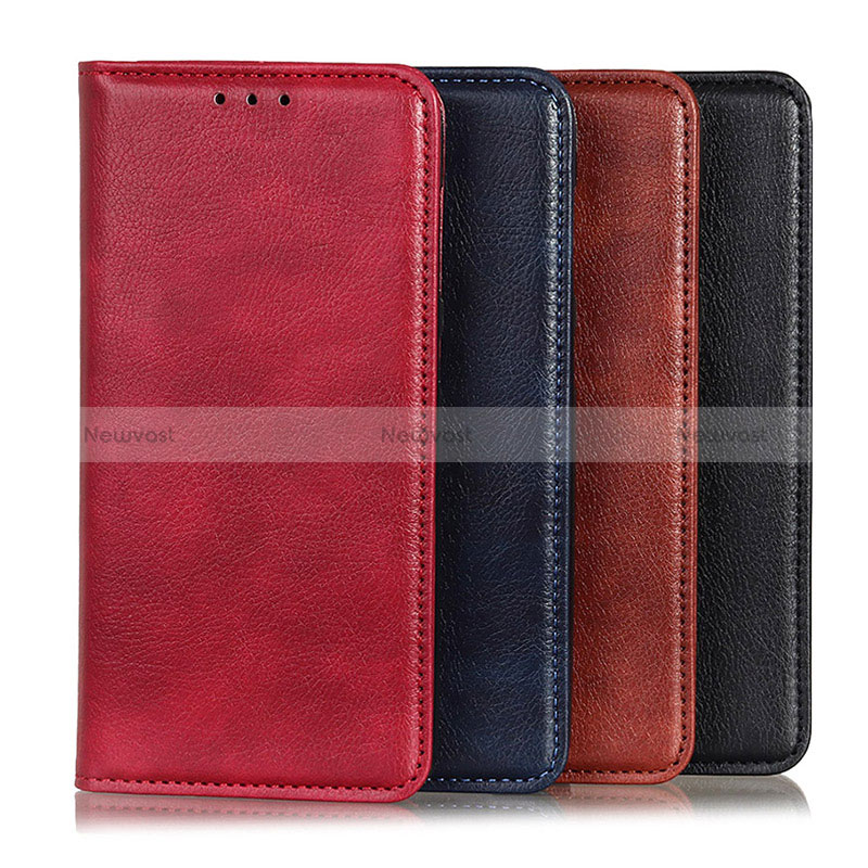 Leather Case Stands Flip Cover Holder N01P for OnePlus 10 Pro 5G