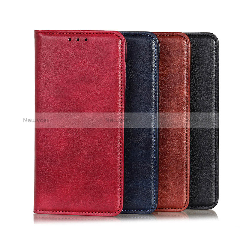 Leather Case Stands Flip Cover Holder N01P for Oppo Reno6 Pro 5G