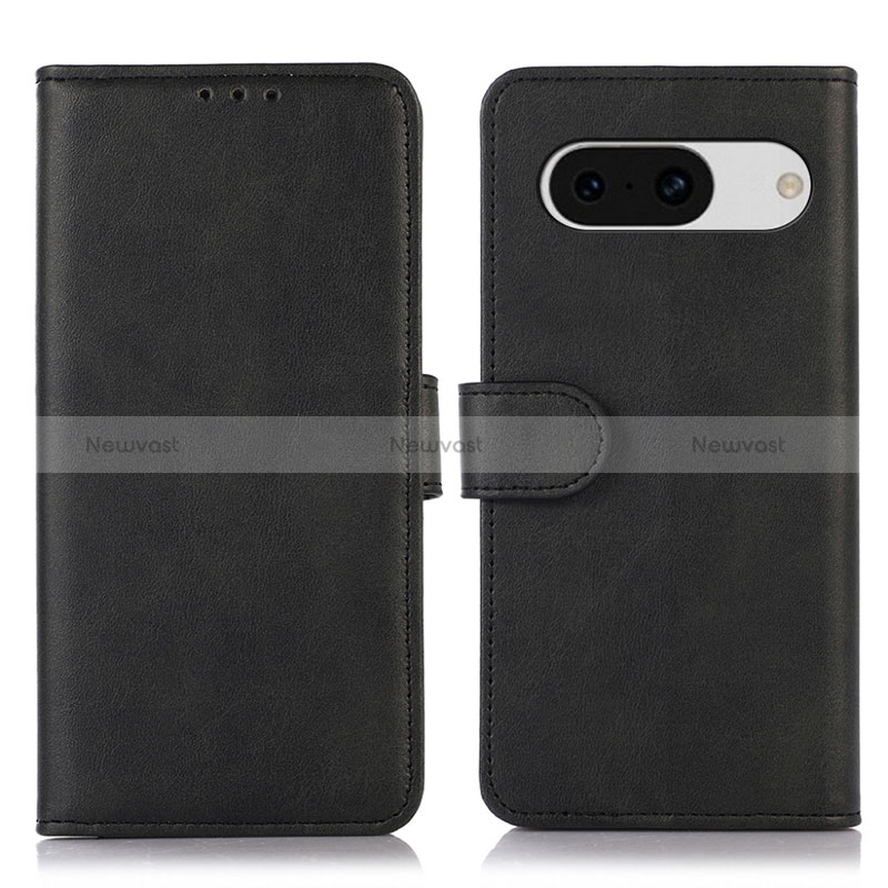 Leather Case Stands Flip Cover Holder N02P for Google Pixel 8a 5G