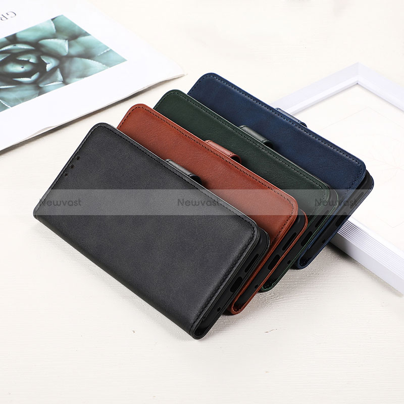Leather Case Stands Flip Cover Holder N02P for Google Pixel 8a 5G