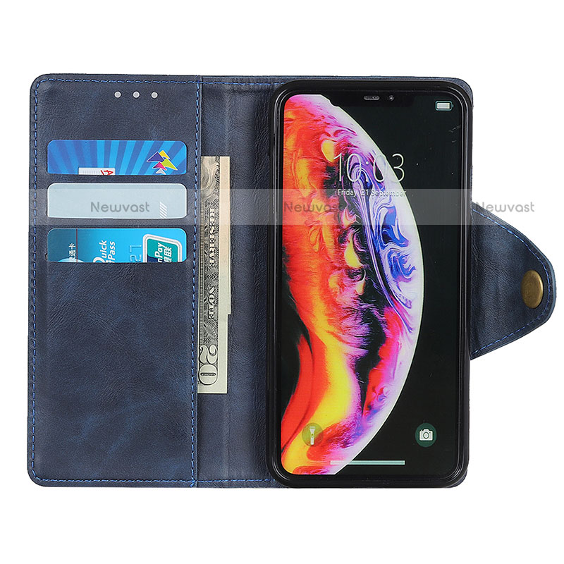 Leather Case Stands Flip Cover Holder N03P for Motorola Moto Edge 20 5G