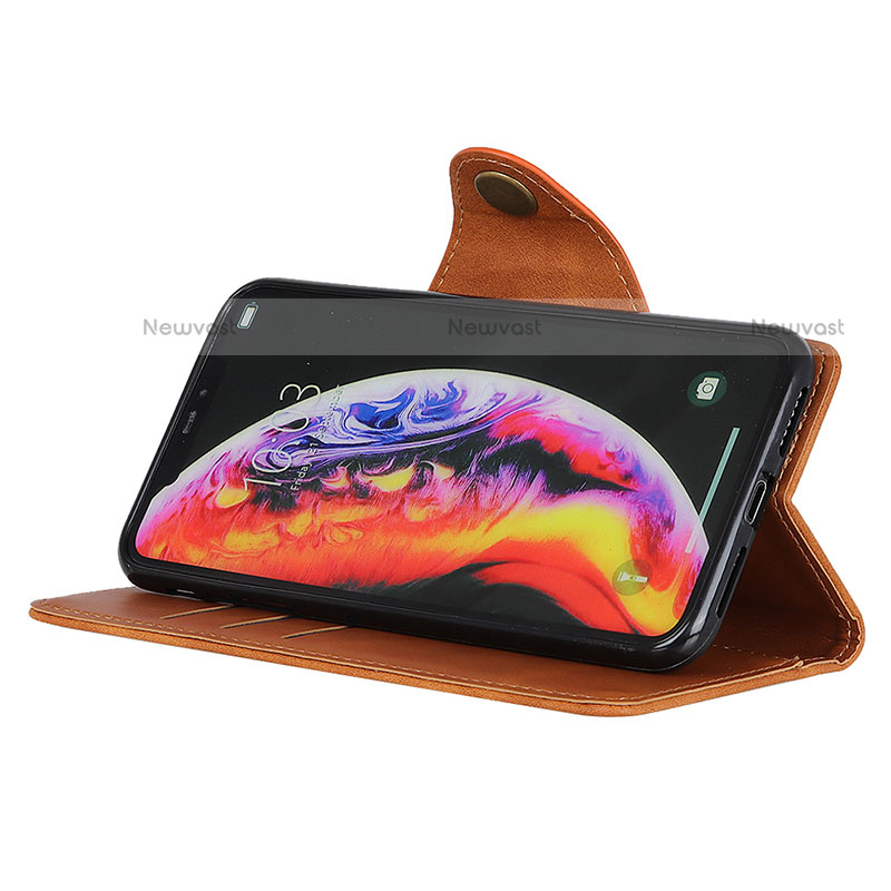 Leather Case Stands Flip Cover Holder N03P for Motorola Moto Edge 20 Lite 5G