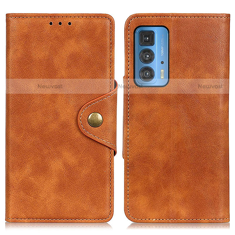 Leather Case Stands Flip Cover Holder N03P for Motorola Moto Edge 20 Pro 5G
