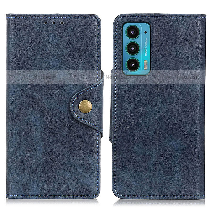 Leather Case Stands Flip Cover Holder N03P for Motorola Moto Edge Lite 5G