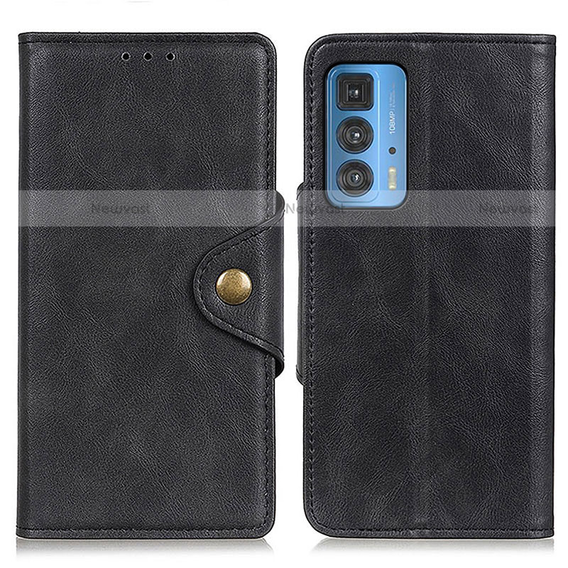 Leather Case Stands Flip Cover Holder N03P for Motorola Moto Edge S Pro 5G