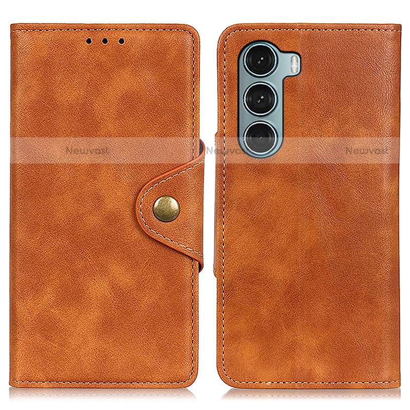 Leather Case Stands Flip Cover Holder N03P for Motorola Moto Edge S30 5G