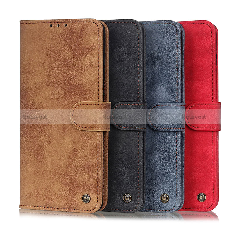 Leather Case Stands Flip Cover Holder N03P for Oppo A53s 5G