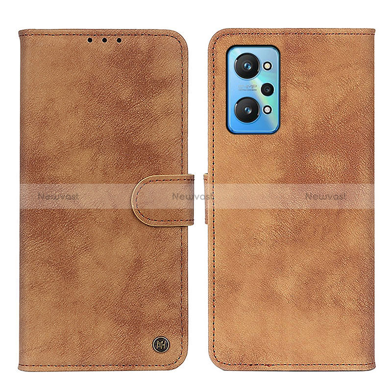 Leather Case Stands Flip Cover Holder N03P for Realme GT Neo 3T 5G