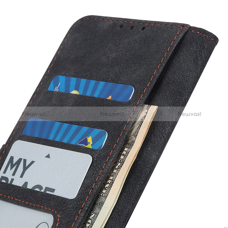 Leather Case Stands Flip Cover Holder N03P for Samsung Galaxy M23 5G